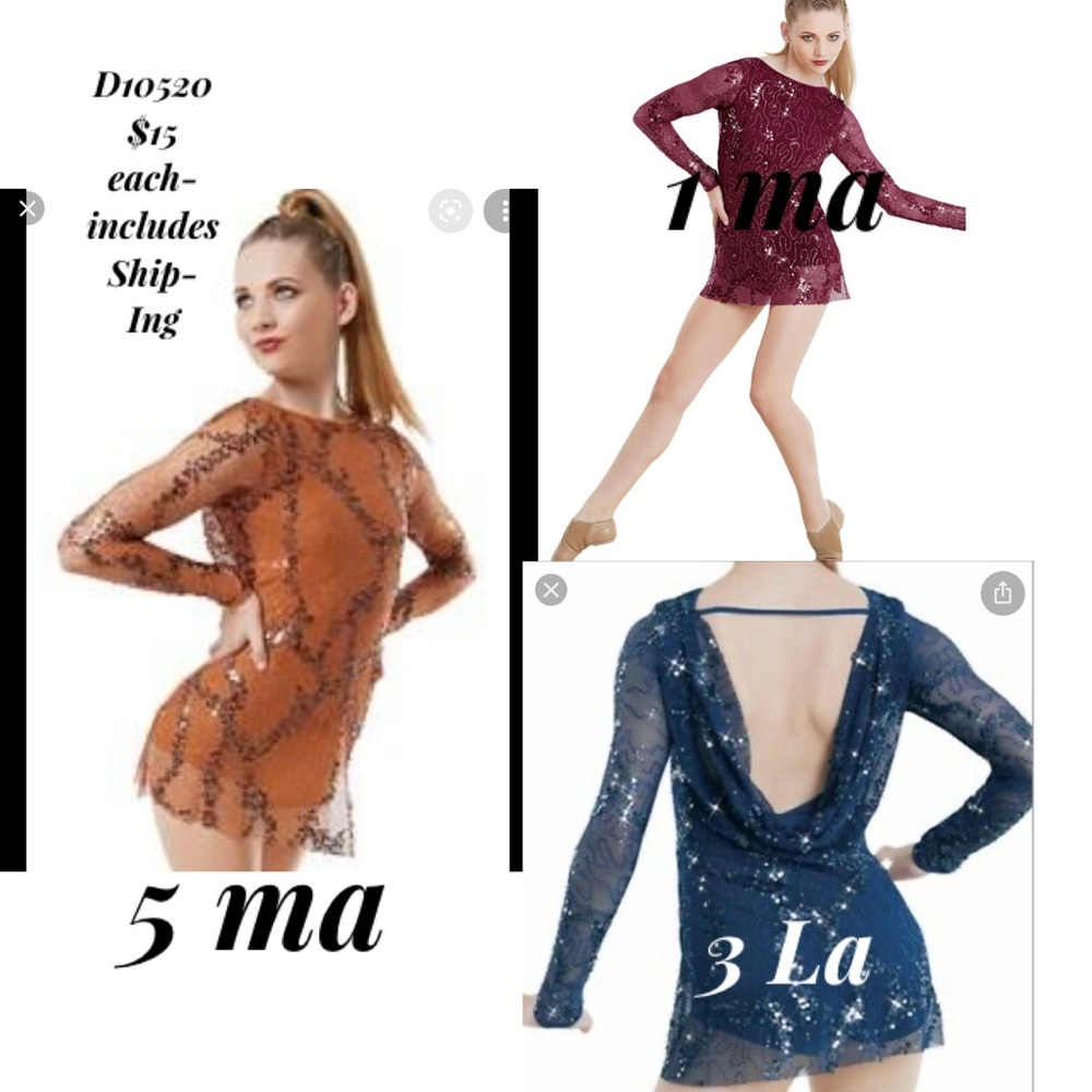 BNWT weissmans dance costume style d10520